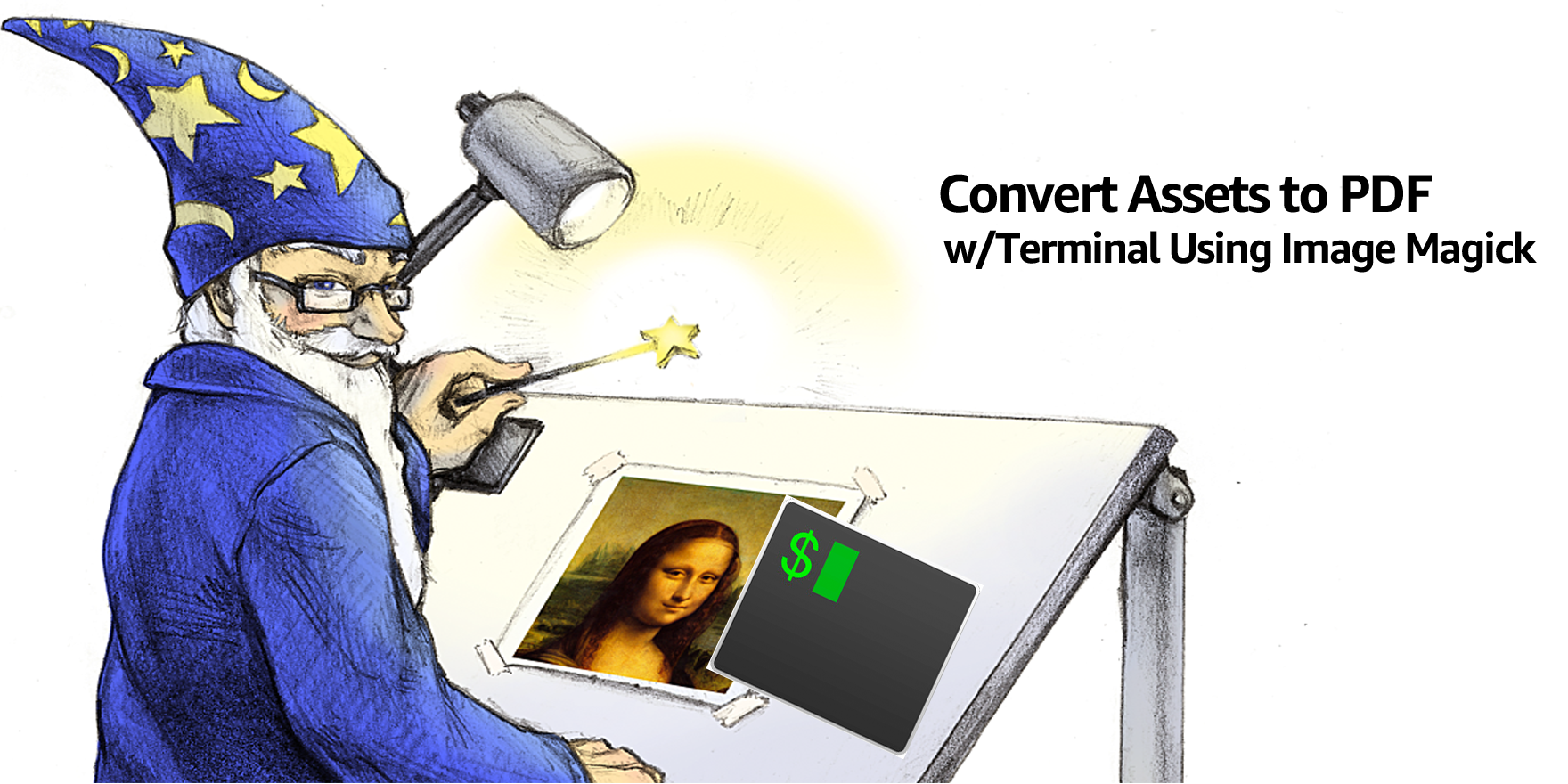 Convert Assets to PDF with Terminal